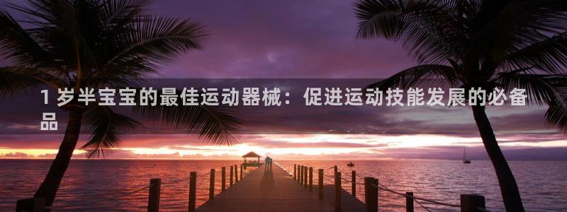 凯时平台怎么样：1 岁半宝宝的最佳运动器械：促进运动