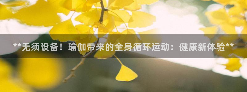 ZL尊龙凯时集团：**无须设备！瑜伽带来的全身循环运
