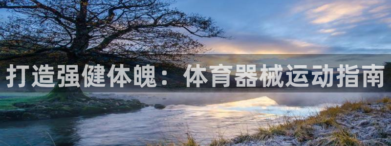 尊龙凯时城娱乐：打造强健体魄：体育器械运动指南
