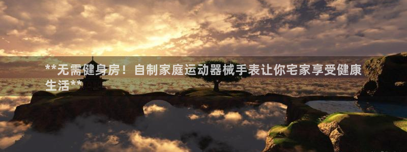 尊龙凯时美金能提取吗：**无需健身房！自制家庭运动器