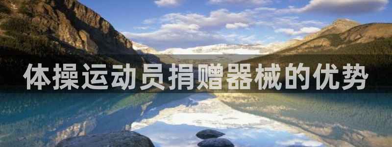 尊龙凯时人生就是博·(中国)官网首页：体操运动员捐赠
