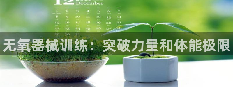 尊龙凯时 人生就是搏：无氧器械训练：突破力量和体能极