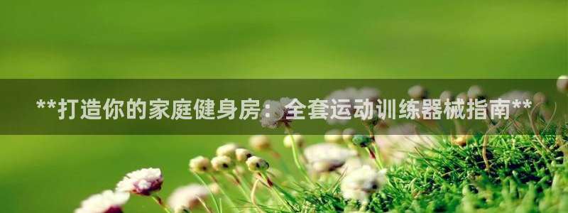 ZL尊龙凯时集团：**打造你的家庭健身房：全套运动训