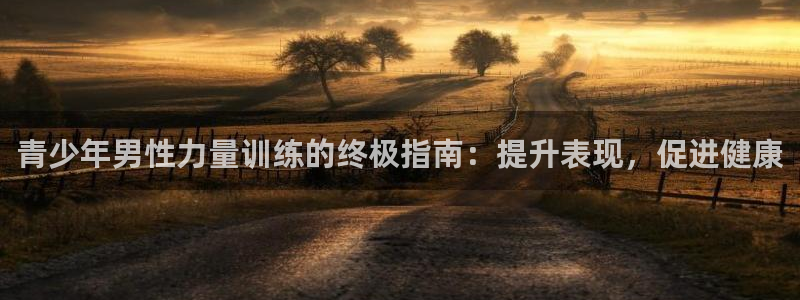 K66凯时国际平台官网：青少年男性力量训练的终极指南