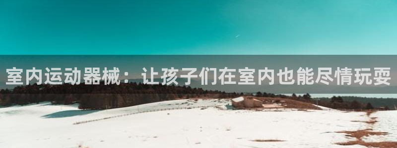 尊龙凯时手机版·(中国)官方网站：室内运动器械：让孩