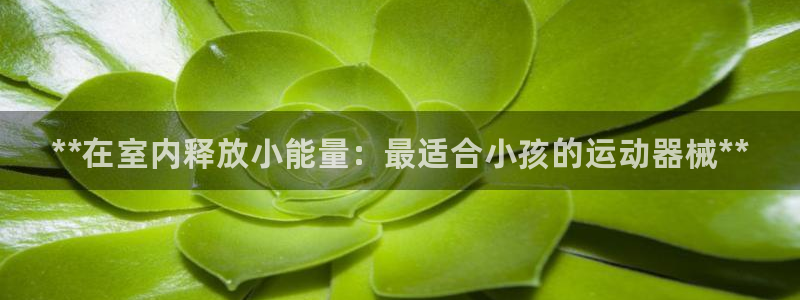 尊龙d88官网可靠送38元：**在室内释放小能量：最适合小孩