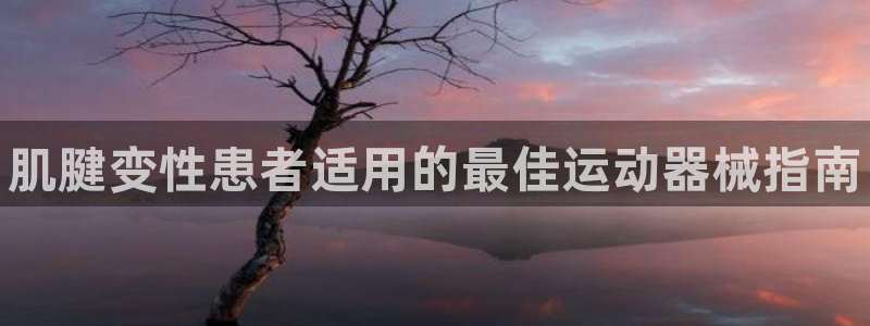 尊龙凯时始人生就是博：肌腱变性患者适用的最佳运动器械指南