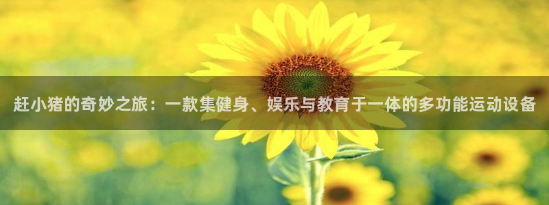 尊龙在线登录官网：赶小猪的奇妙之旅：一款集健身、娱乐与教育于